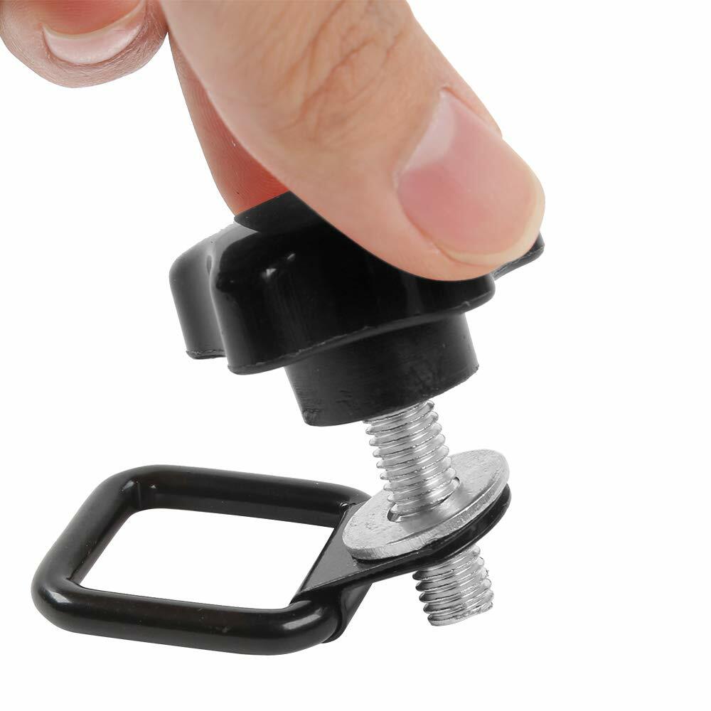 Hard Top Quick Removal Fastener Thumb Roof Screws Bolts Tie Down Anchor & Washer
