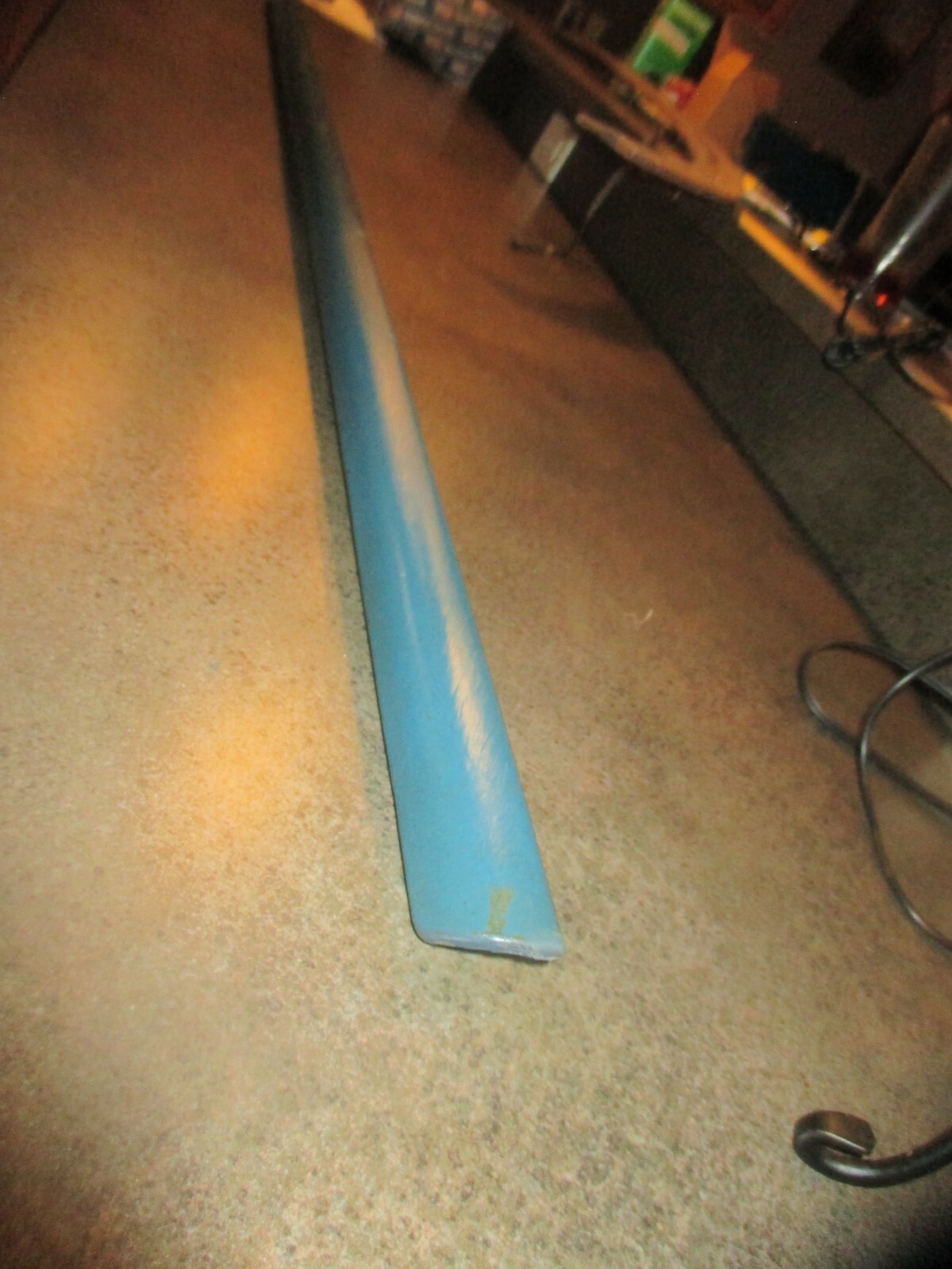 Used Genuine OE Mercedes#1116805171 Lower Dash Molding,Blue Leather W111 Cpe/Cnv