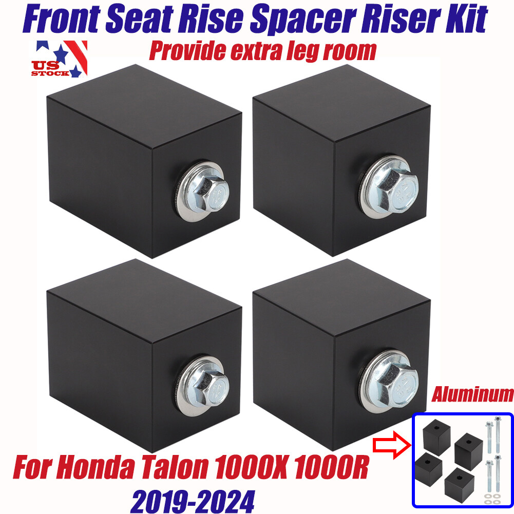 For 2019-2024 Honda Talon 1000X 1000R Seat Riser Kit with Hardware Aluminum