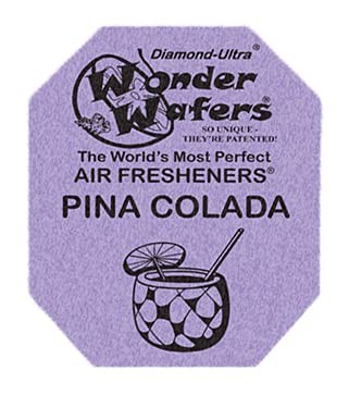 Wonder Wafers 25 CT Pina Colada Air Fresheners 25 Count (Pack of 1), Lavender