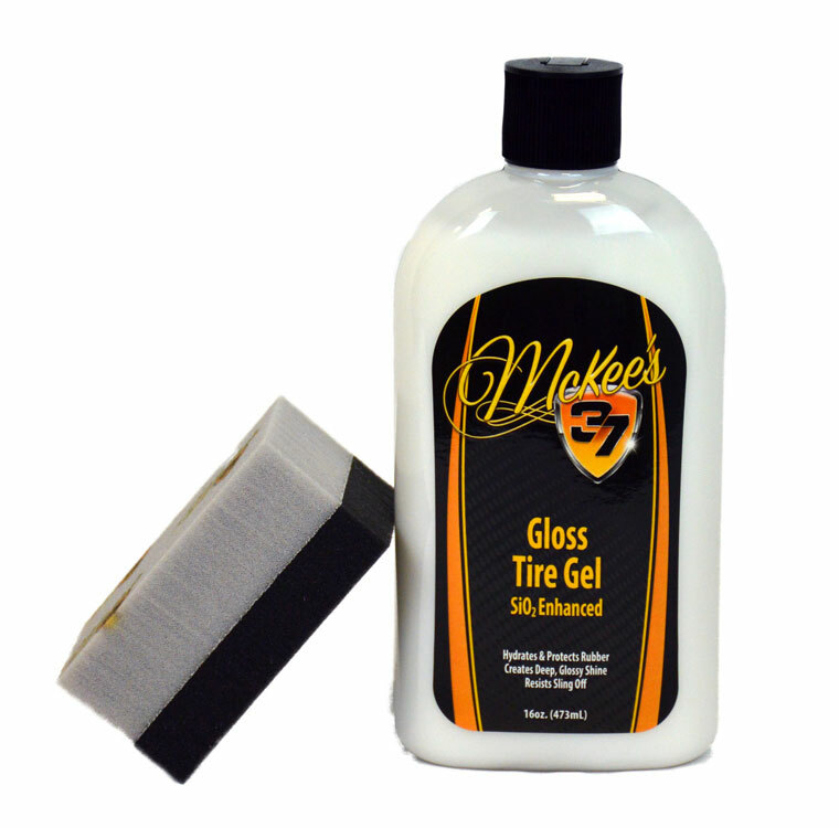 McKee’s 37 Gloss Tire Gel SiO2 Enhanced 16 oz – MK37-335 car auto UV protection