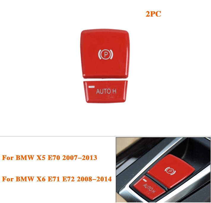 For BMW X5 E70 X6 E71 E72 Parking Brake Switch and Auto H Button Cover