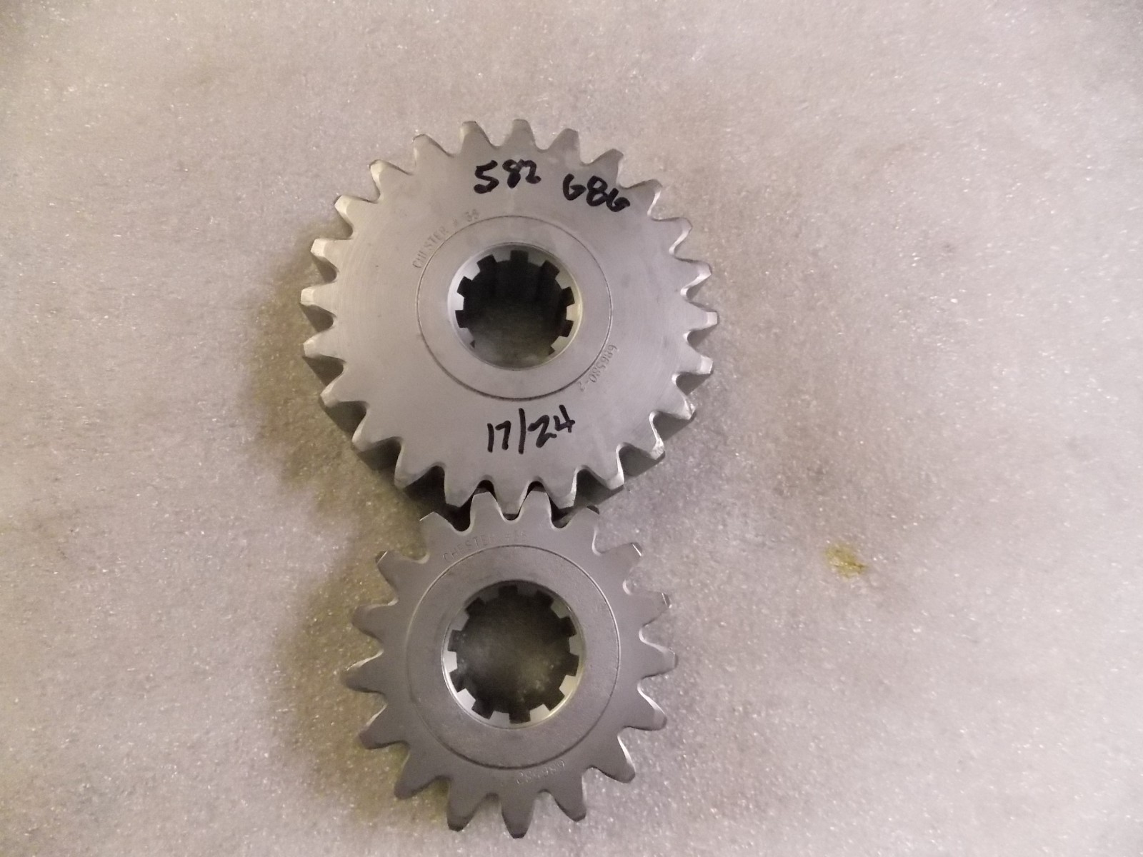 Chester Quick Change Gear Set, 17 & 24 Teeth, 5.82/6.86 Ratio
