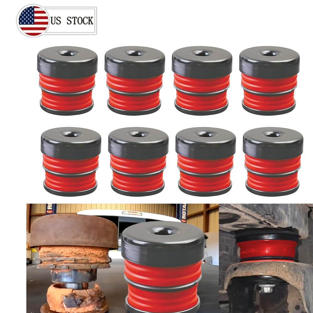 Silicone Body Mount Bushing Kit For 2008-2016 Ford F250 F350 Crew Cab 2WD 4WD