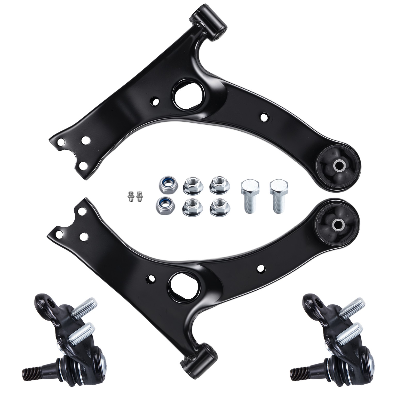Fit For 09-13 Toyota Corolla 1.8L 2.4L 4Pcs Front Lower Control Arms Ball Joints