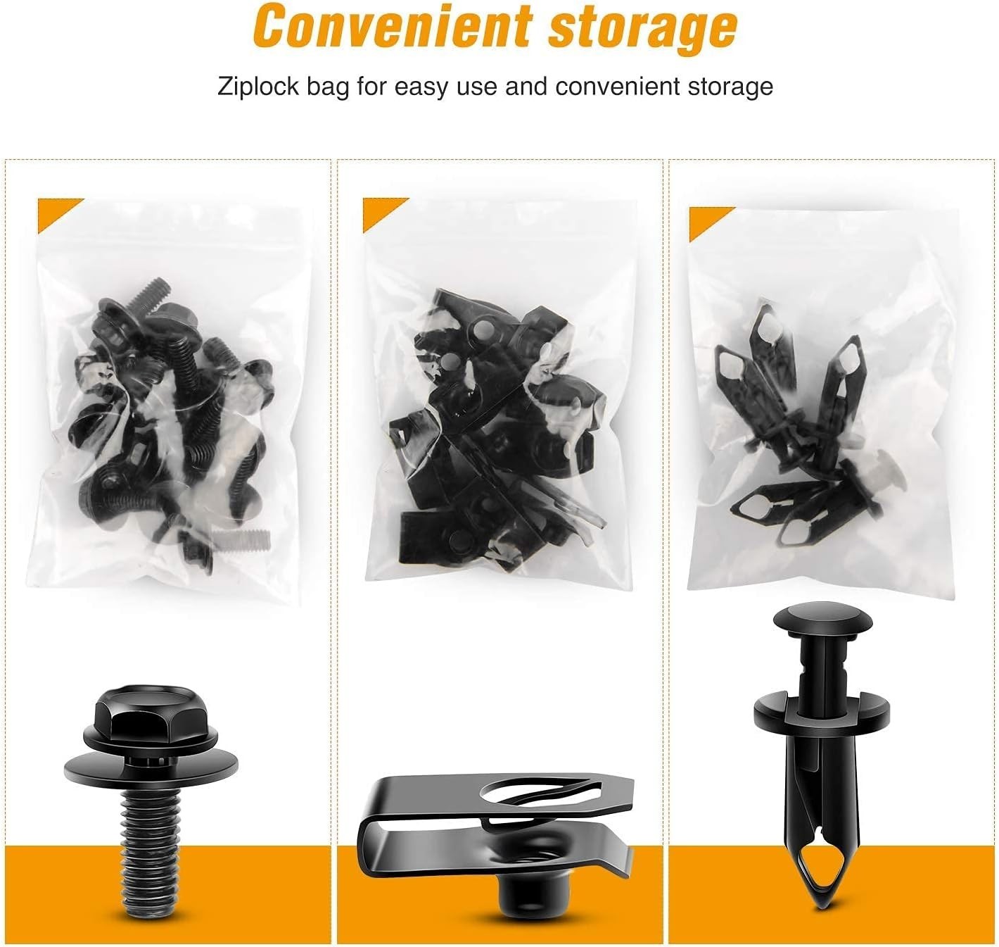 GOOACC GRC-70 Engine Splash Shield Fastener Kit 35PCS – Under Cover