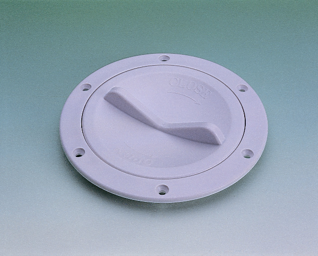 6″ RV Access Plate/possible Speaker Cover Molded in acetone proof polypropylene