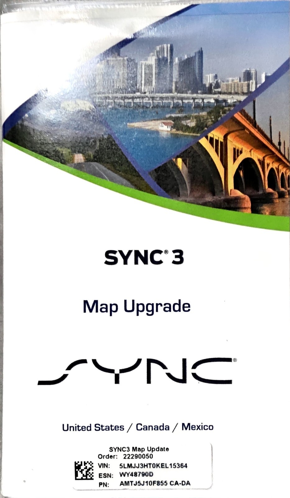 Sync 3 USB flash drive Update 2018 to 2021 Lincoln Navigator ,USA Canada Mexico