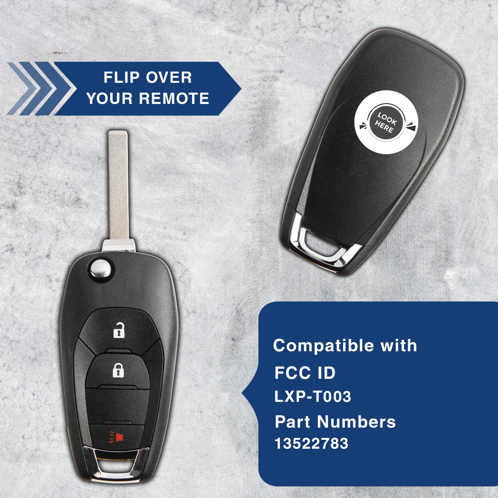 2 For 2019 2020 2021 2022 Chevrolet Sonic Spark Trax Keyless Entry Remote Fob 3b