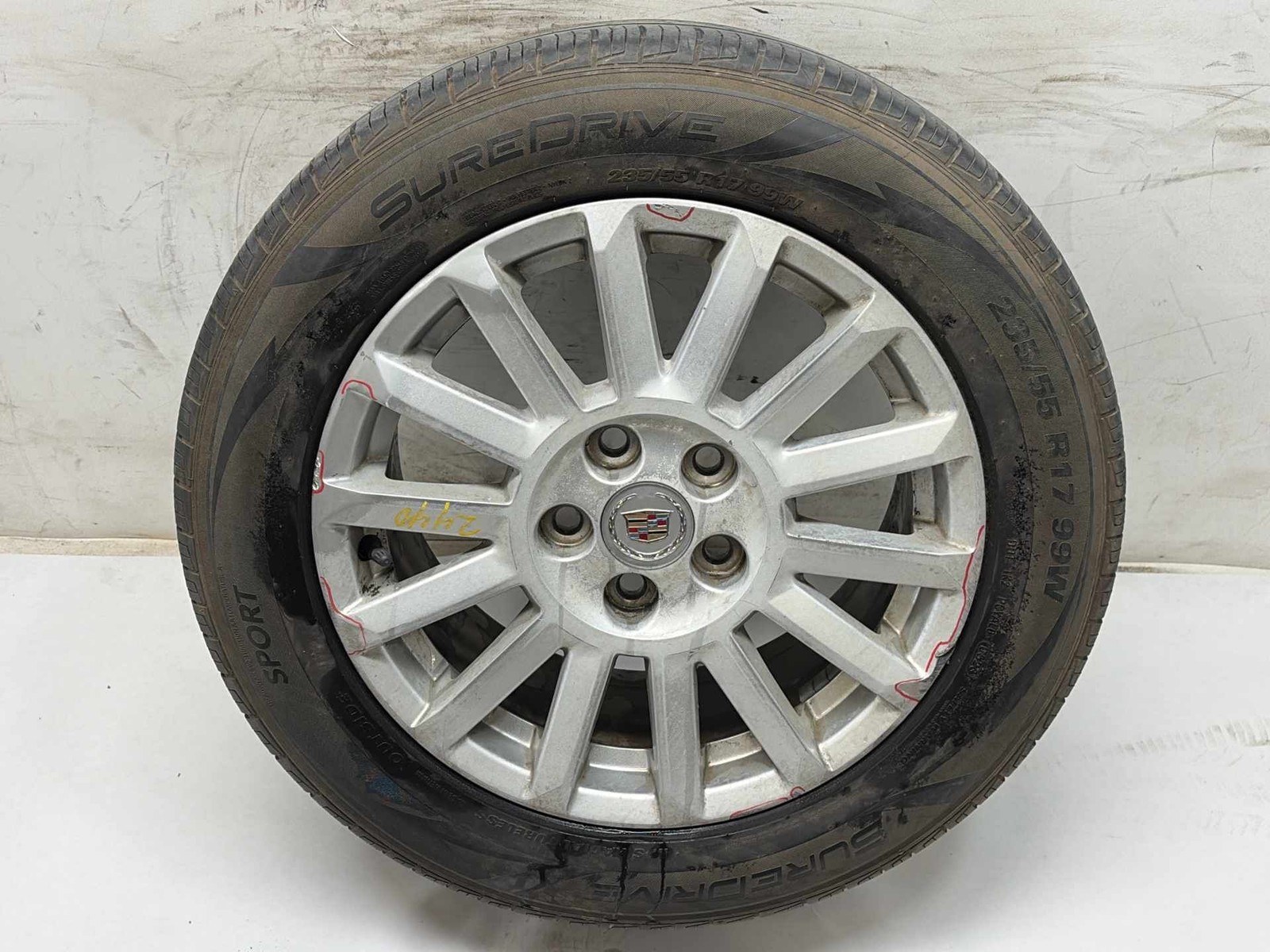 2010 2011 2012 2013 Cadillac CTS 17X8 Alloy Wheel Rim 22818052 14 Spoke
