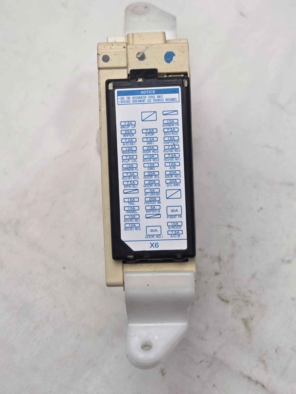 2015-2017 TOYOTA CAMRY 2 Multiplex Network MPX Body Control Module 89221-06220