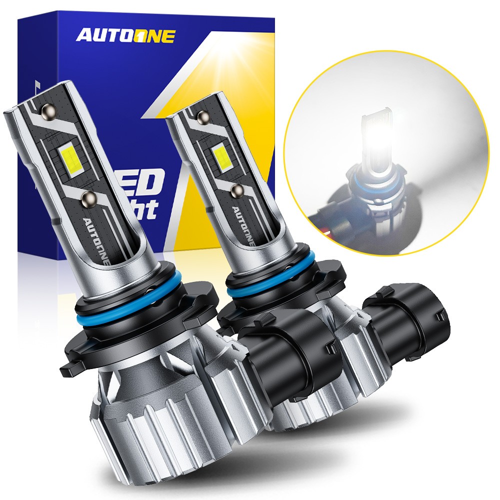 AUTOONE 9005 HB3 20000LM LED Bulbs Headlight High Beam Super Bright White 6500K