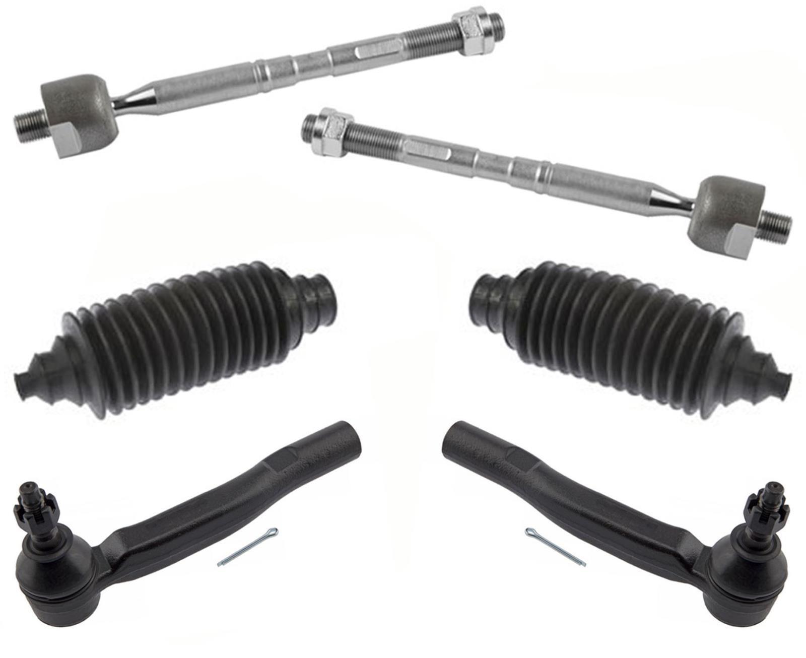 Front Left & Right Inner and Outer Tie Rods For Toyota Highlander 2008-2019
