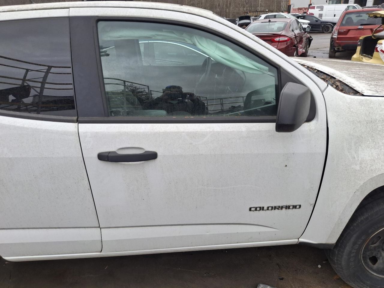 2019 Chevy Colorado Glove Box Door OEM 4DR Black ITC H2R Front Dash Lid