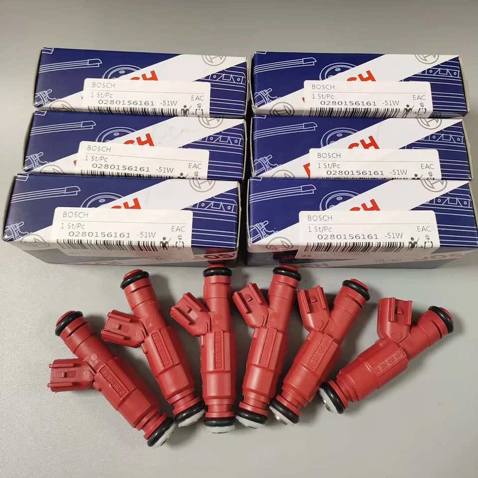 Set of 6 Upgrade 12 Hole Jeep Cherokee 1999+ 4.0 EV6 Fuel Injector 24lb US STOCK
