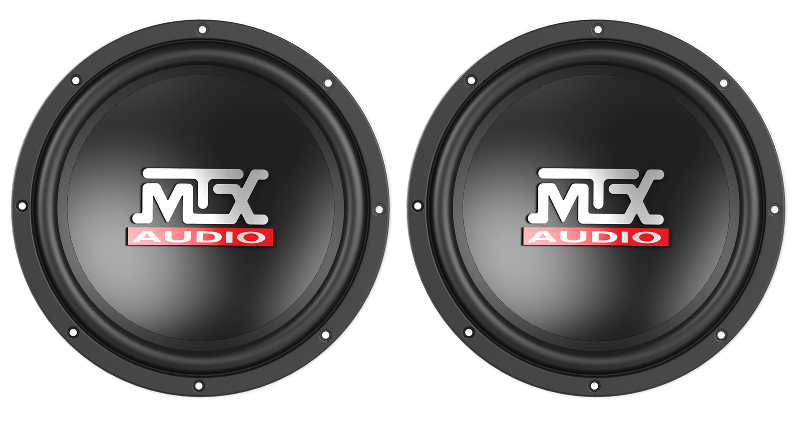 (2) MTX Terminator TN10-04 10” 600 Watt 4 Ohm Car Audio Subwoofers Subs
