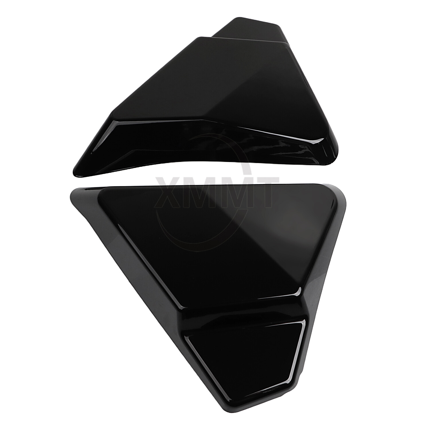 Vivid Black Side Covers Panel For Harley Touring Electra Glide Road King 97-07