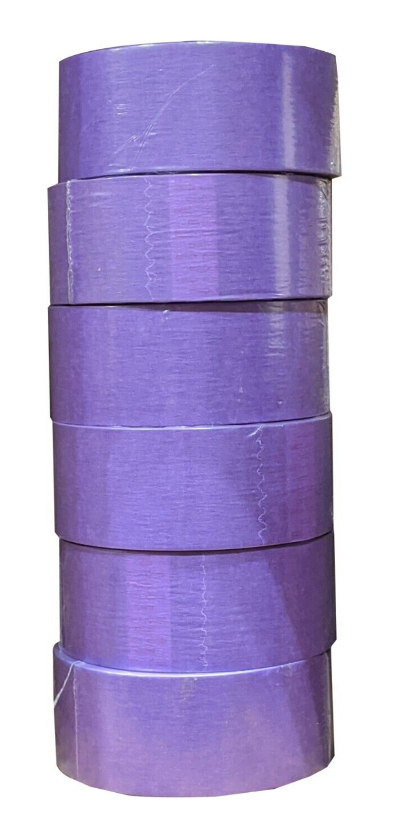Professional Grade 2 Inch Masking Tape – Competes with 3M 6656 Yellow – 6 Rolls