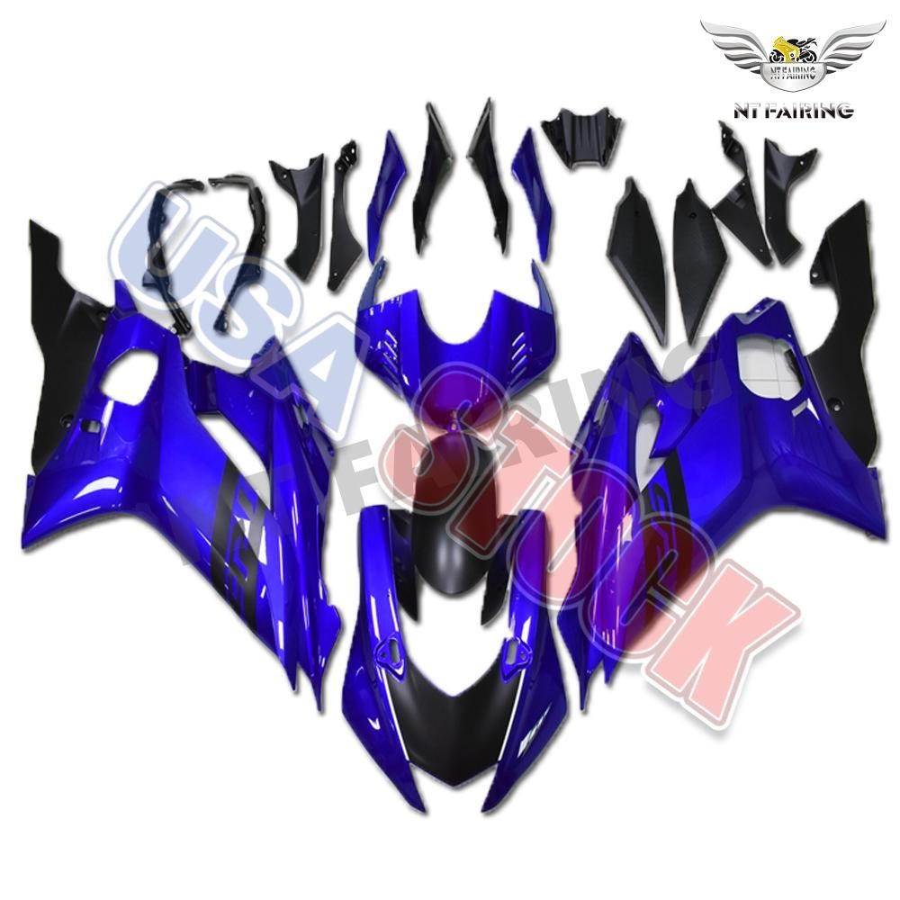 SC Injection Molding Fairing Fit for Yamaha 2017 2018 YZF R6 Blue Black New n006