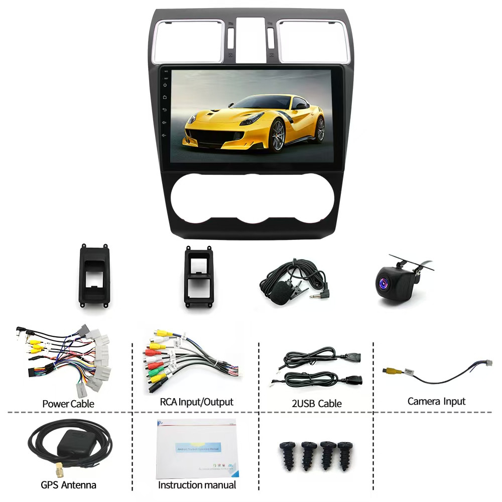 For Subaru Forester WRX/XV 2012-2015 Carplay Android 15 Stereo Radio GPS NAV 64G