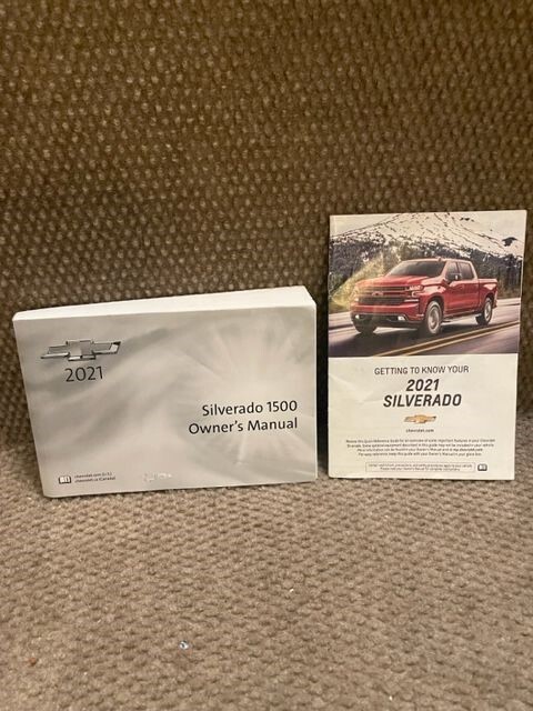 2021 Chevrolet Silverado Owners Manual with quick start guide