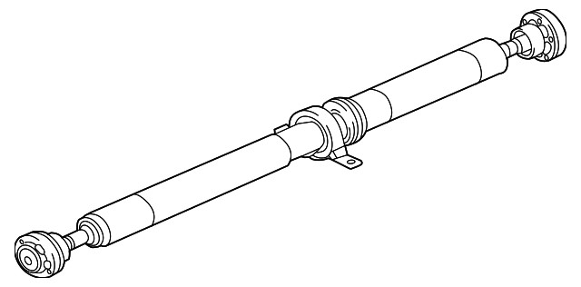 Genuine Land-Rover 2018-2024 Range Rover Velar Drive Shaft LR092694