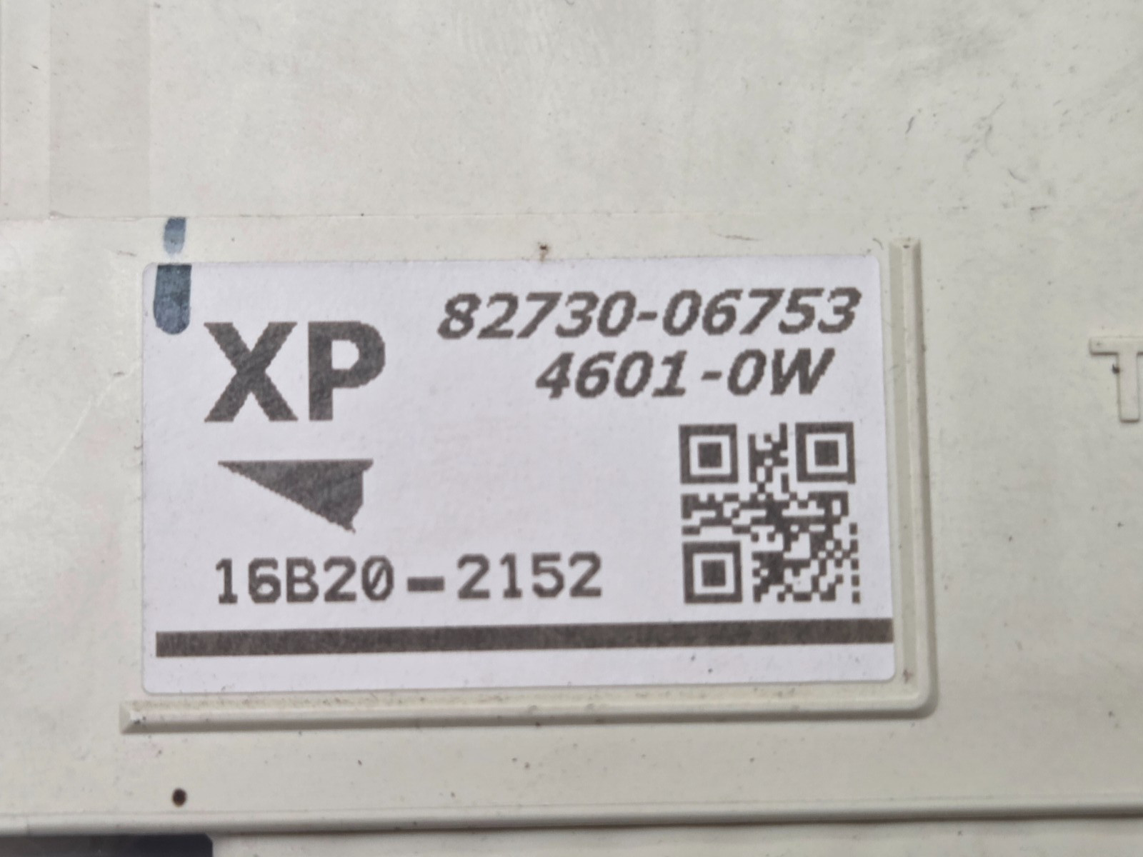 2015-2017 TOYOTA CAMRY 2 Multiplex Network MPX Body Control Module 89221-06220