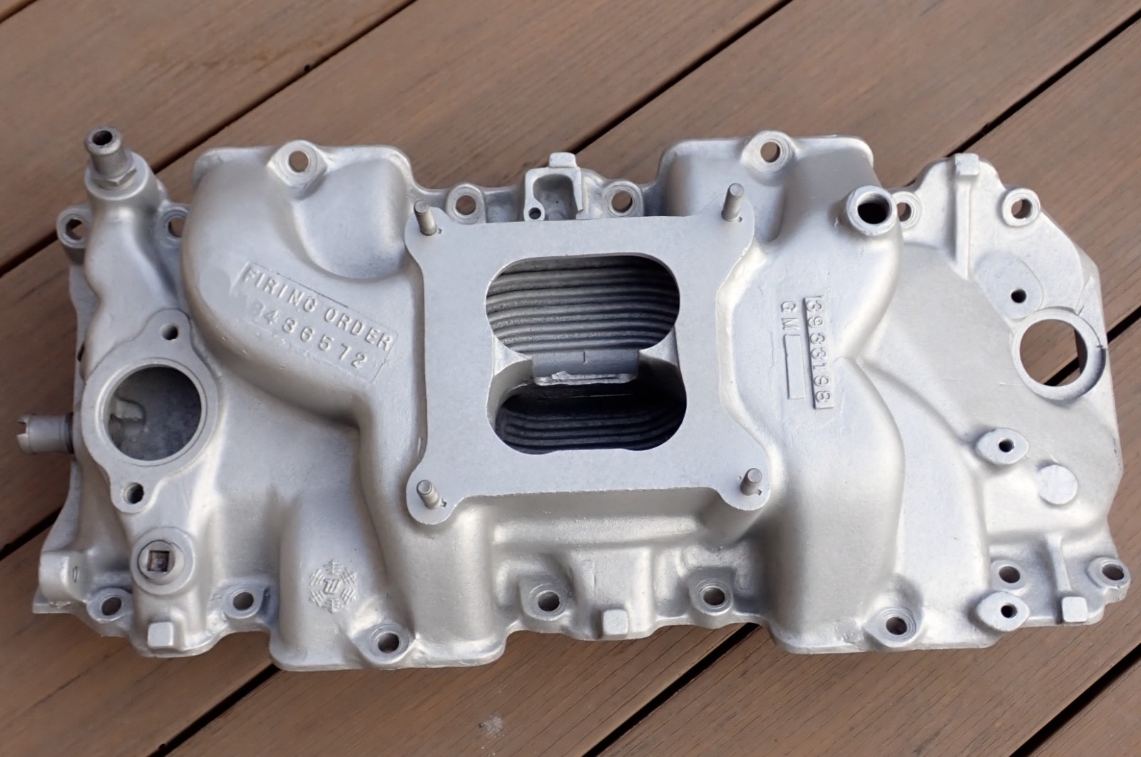 GM Big Block Chevy Aluminum Intake 3933198 427 L-88 ZL-1 Corvette Camaro 8/8/68