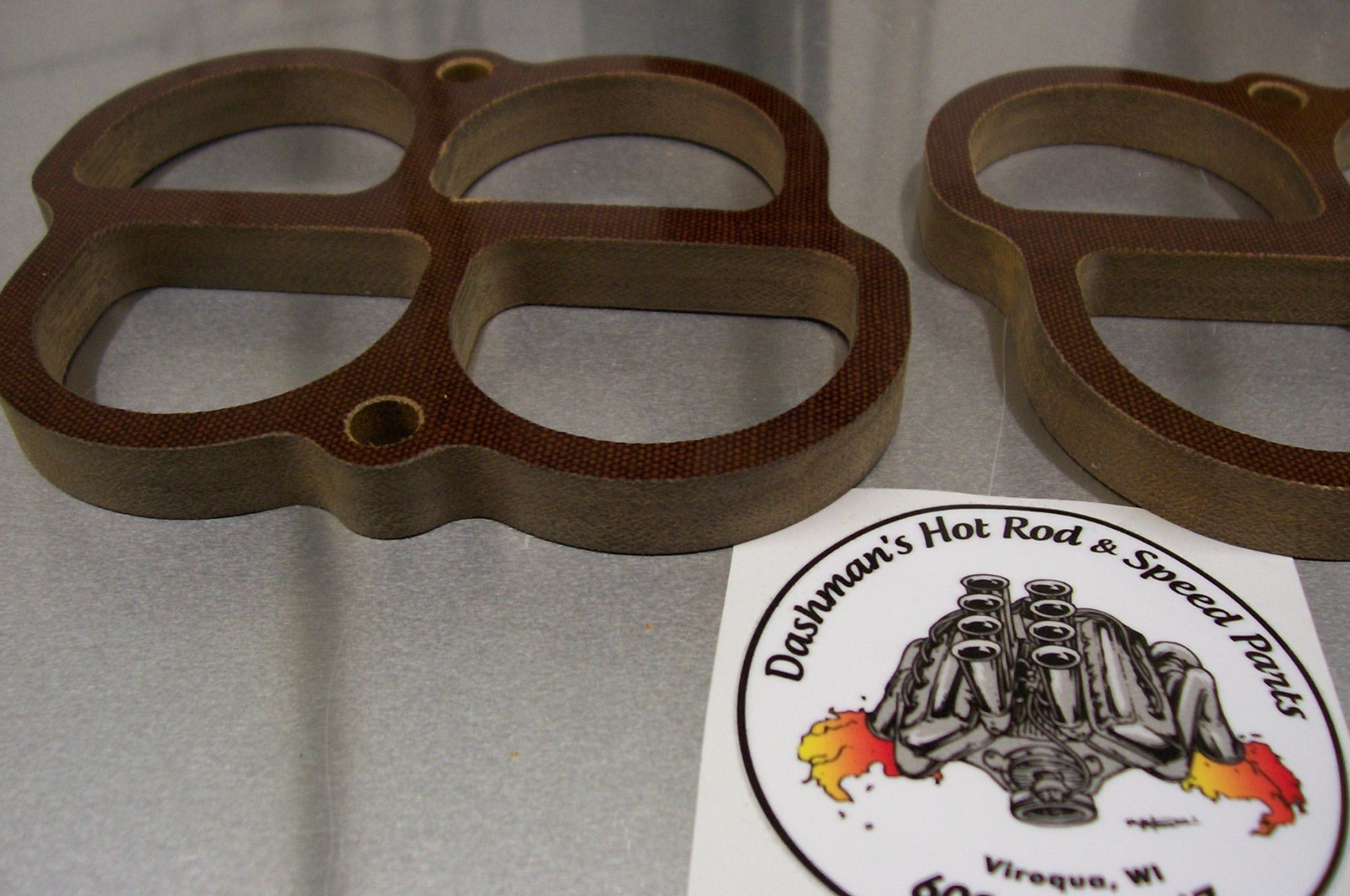 For Weiand Tunnel Ram Intake Manifold Insulator Spacer Phenolic Riser BBC 454 .5