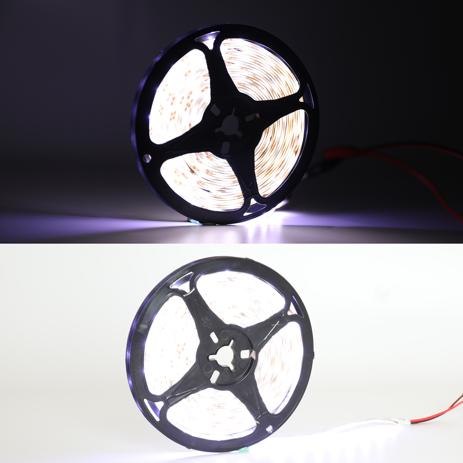 6000K White Waterproof RV Exterior Awning Strip Lights, RV Outdoor Lights16.4 FT