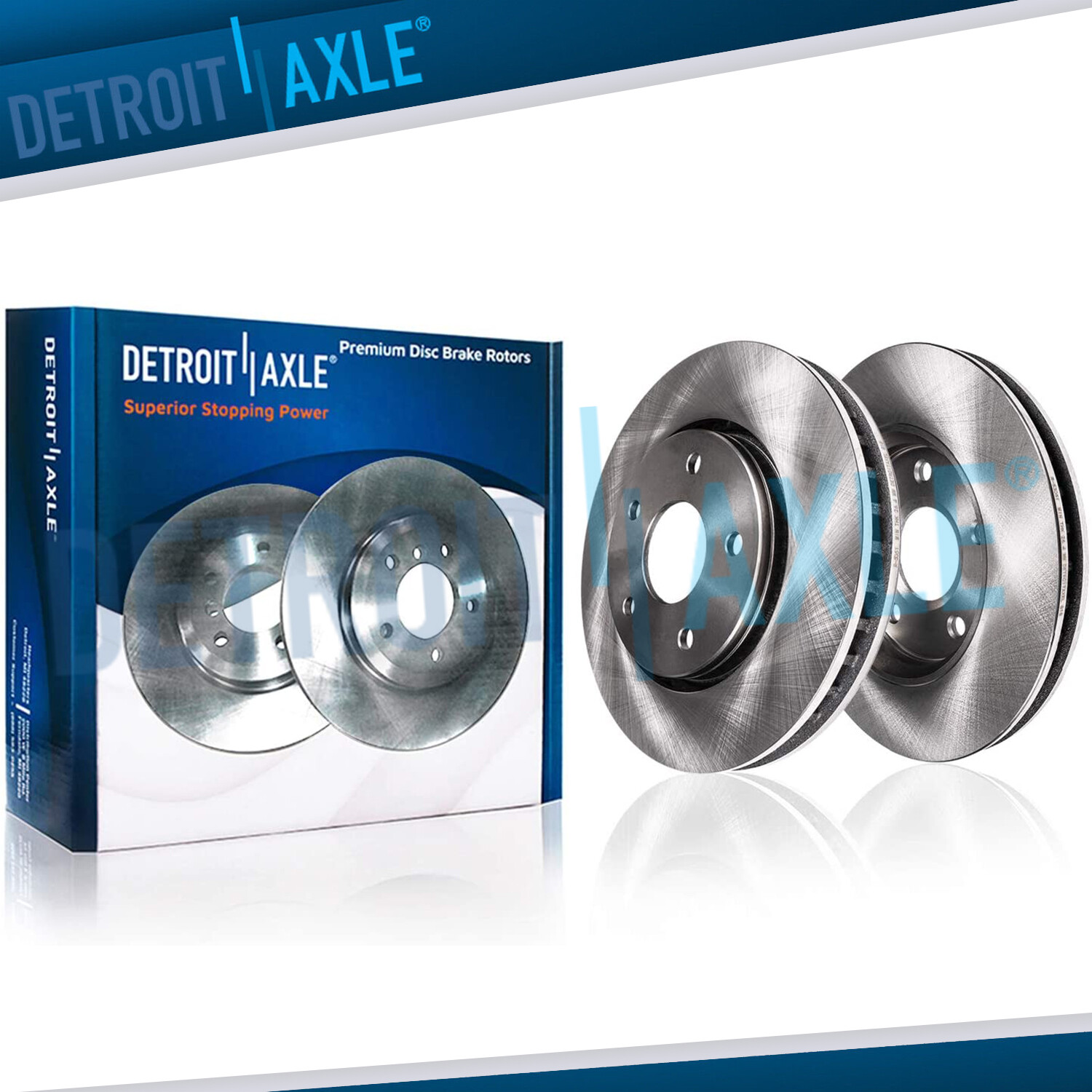 325mm Front Disc Brake Rotors Set for Ford Explorer Taurus Flex Lincoln MKS MKT