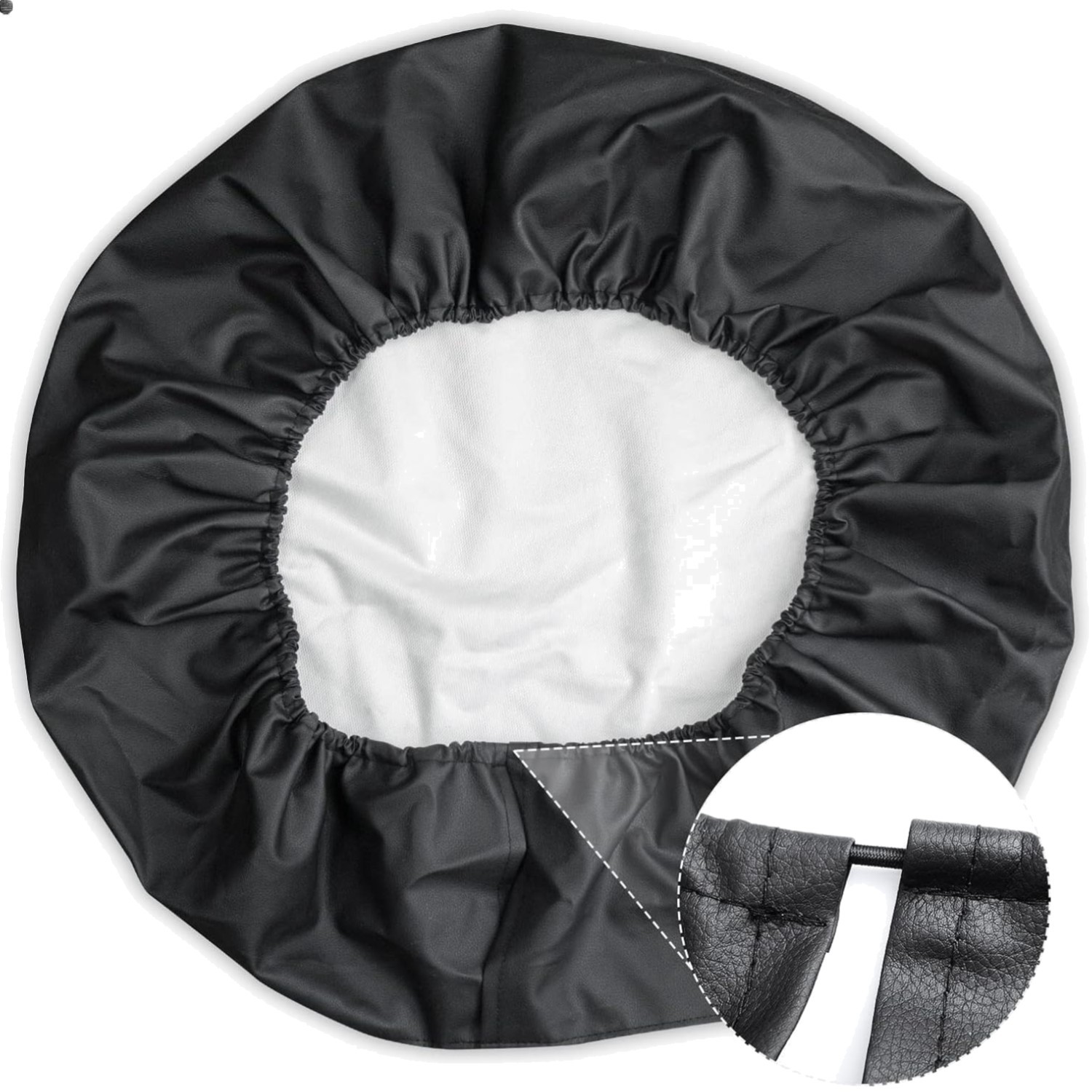 Spare Tire Cover for RV Trailer, Waterproof Leather Wheel Cover with American…