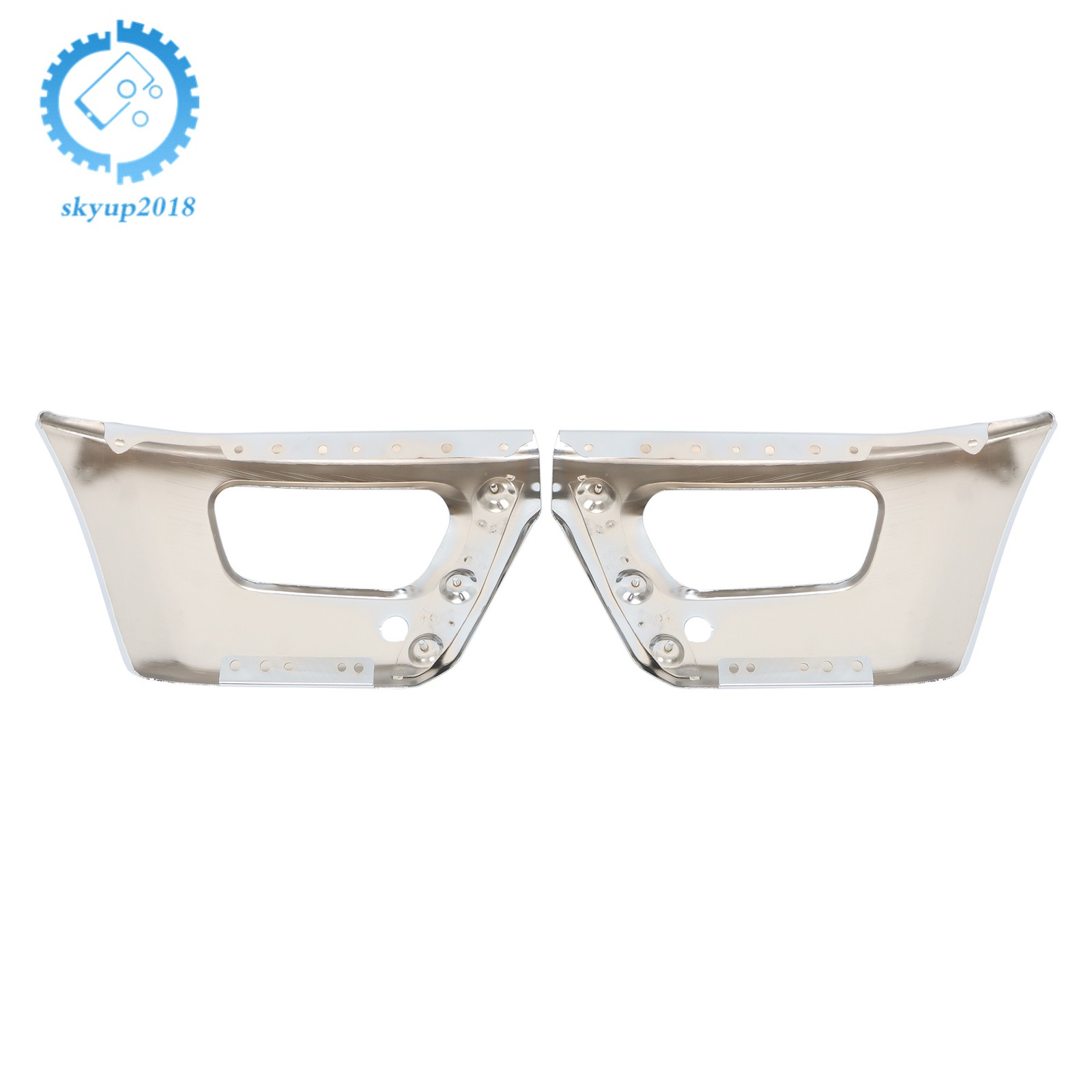 Split-type Metal Steel Front Bumper Face Bar Chrome For Ford Ranger 2019-2023