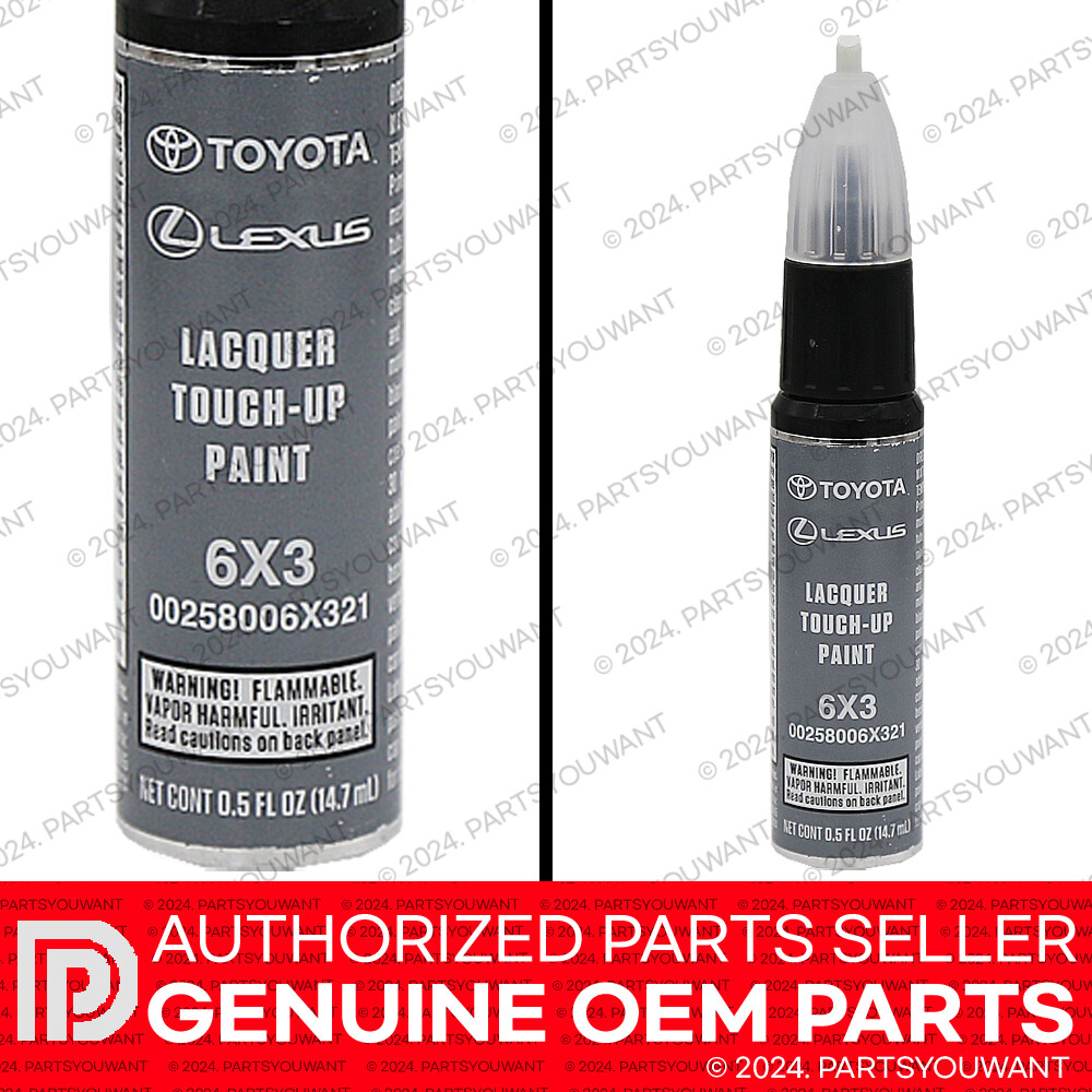 GENUINE Toyota Factory OEM Touch Up Paint 00258-006X3-21 – Lunar Rock 6X3