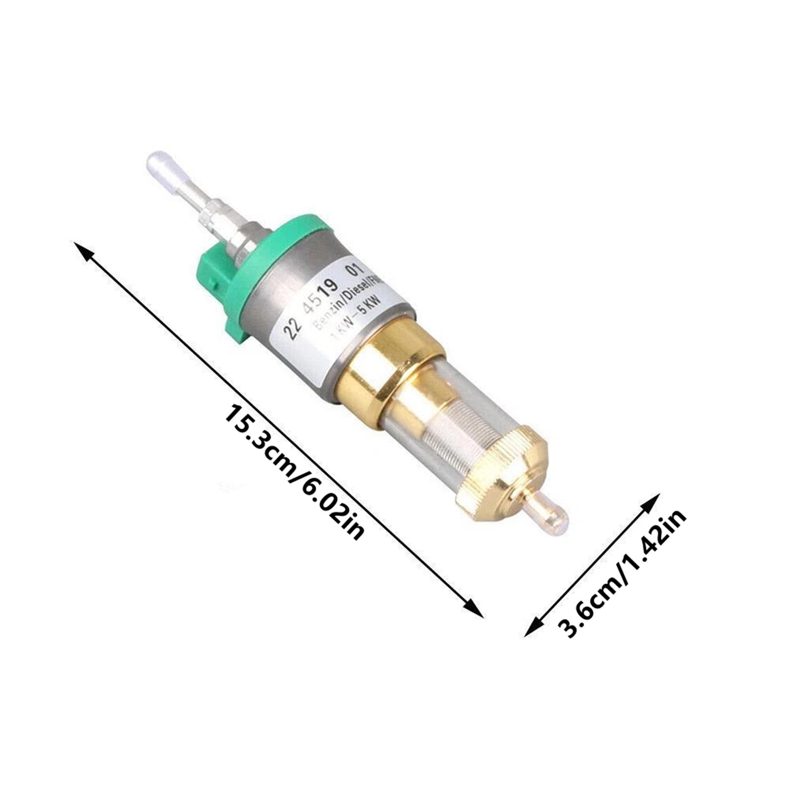 Maintenance 12V Diesel Fuel Pump for Air Heater Low Noise Universal 1KW-5KW