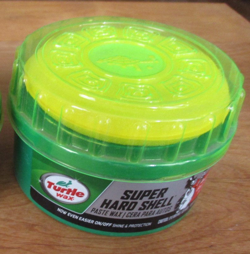TurtleWax Super Hard Shell Finish Soft Paste Wax Carnauba Durability 9.5 oz