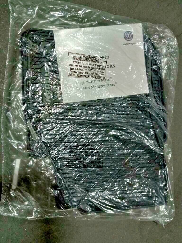 New OEM genuine VW Tiguan 2018-2024 Monster Mats All Weather 4pc 5NN061550041