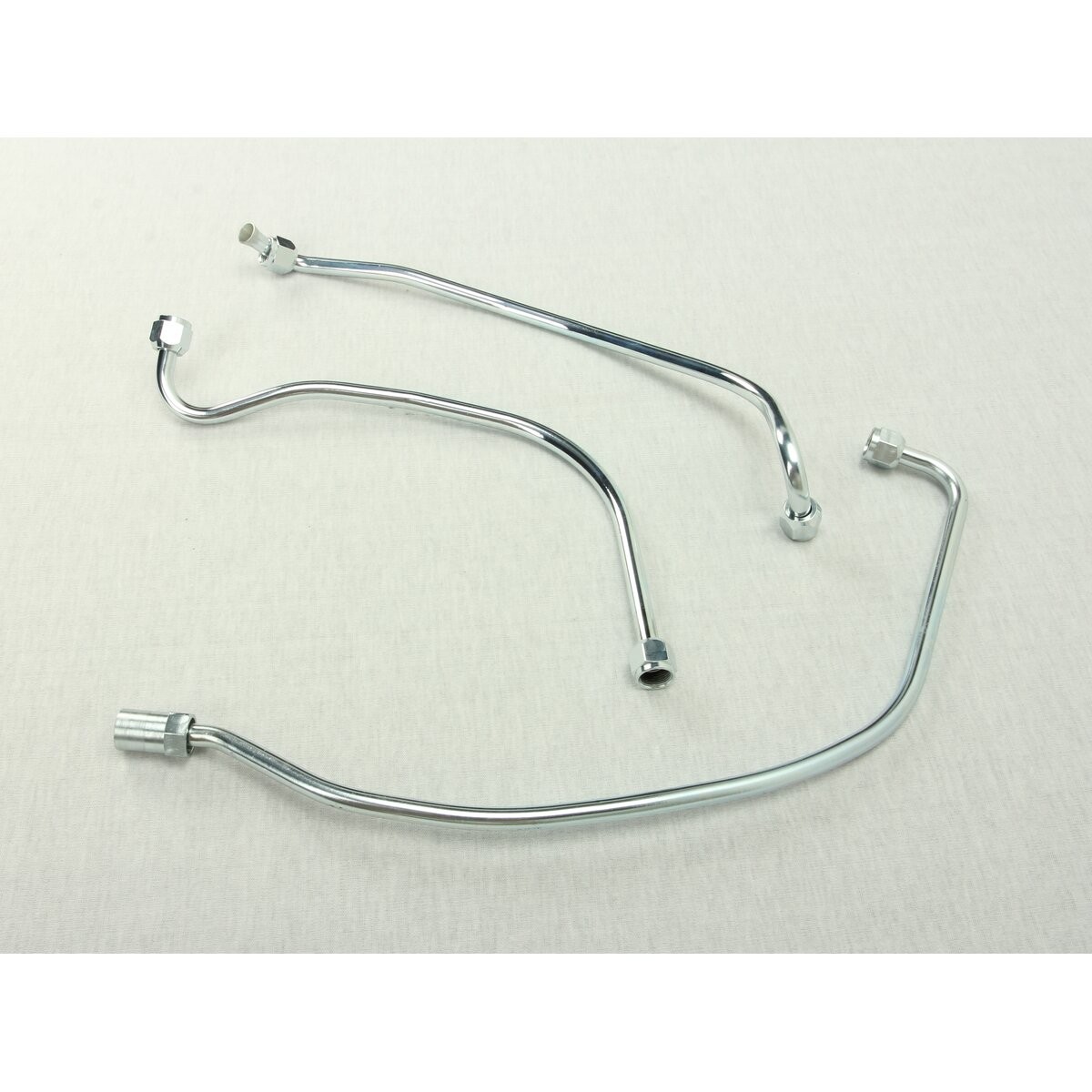 V-Twin Manufacturing Zicad Plated Oil Line Set 40-1291
