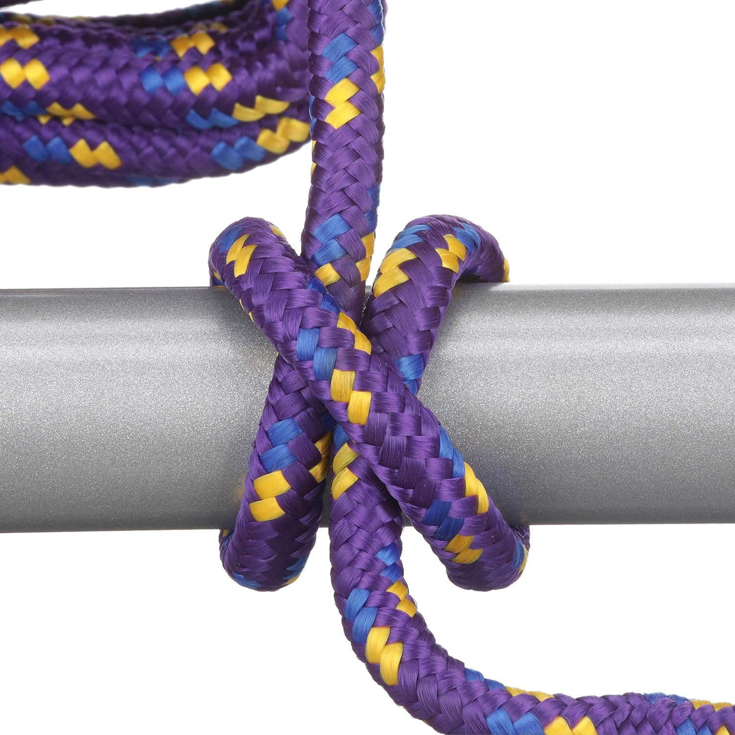 Neon Colored Diamond Braided Polypropylene Marine Utility Cord