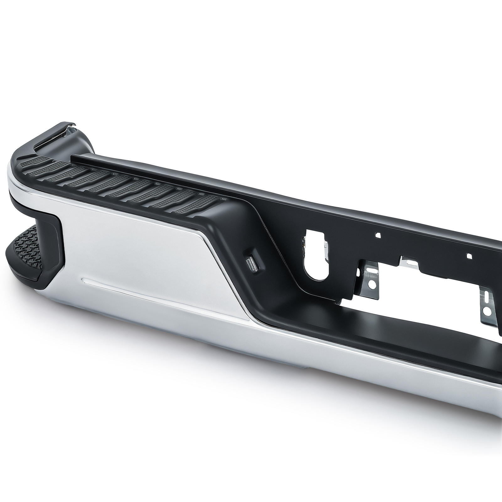 PREENEX NEW Chrome Rear Bumper For 2019-2025 Chevy Silverado GMC Sierra