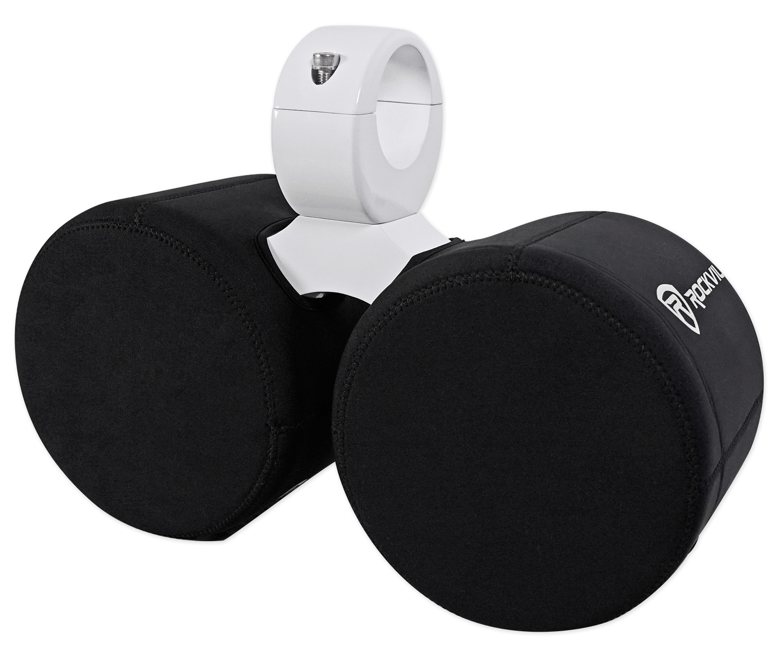 Rockville RWBC Dual 6.5″ Neoprene Marine Boat Wakeboard Tower Speaker Covers