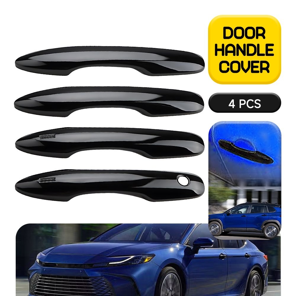 Car Exterior Door Handle Cover Trim 4pcs For Toyota Camry Corolla 2018-2024 2025