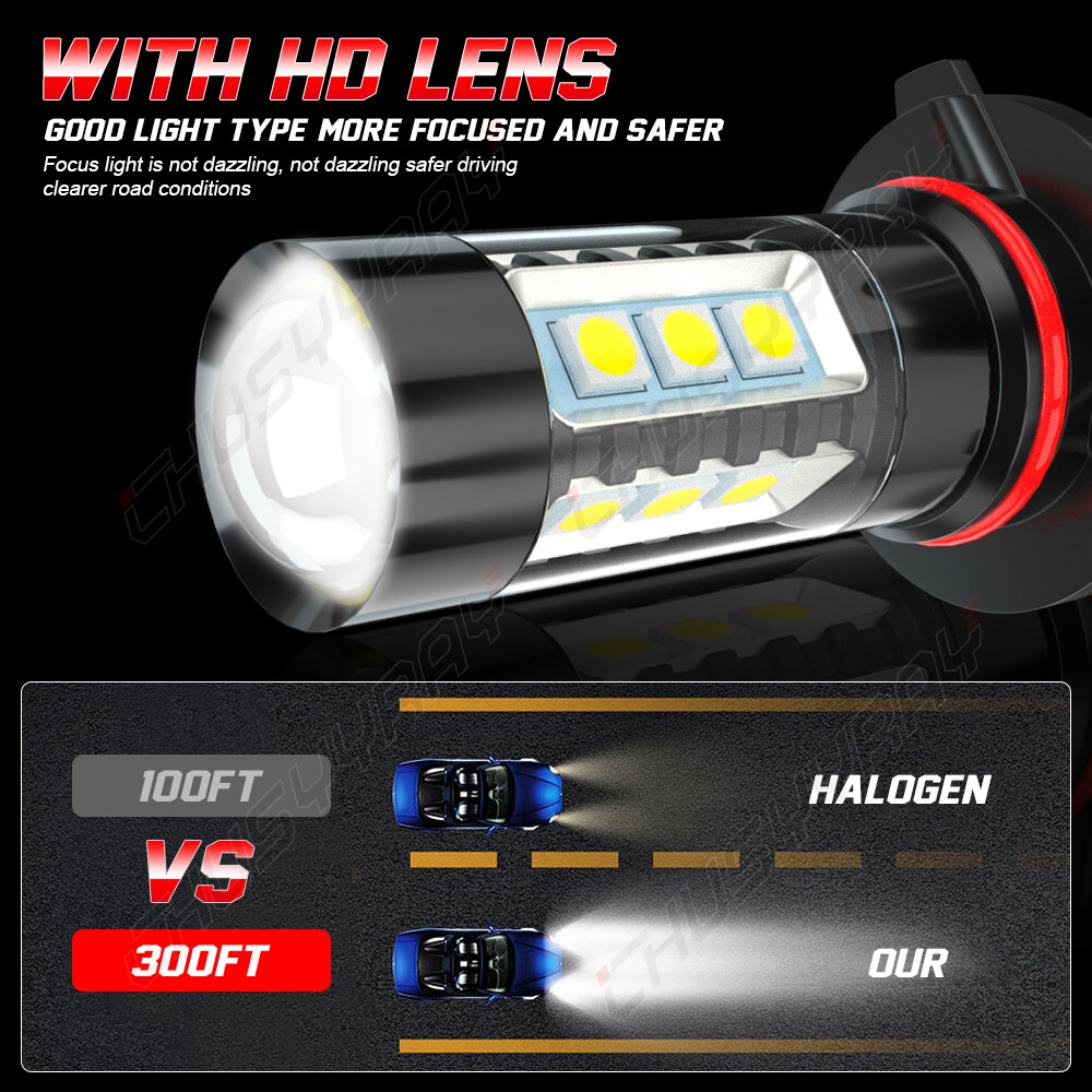 FIT Mercury Montego 2005-2007 faros LED HID Luz de cruce/alta + luz antiniebla