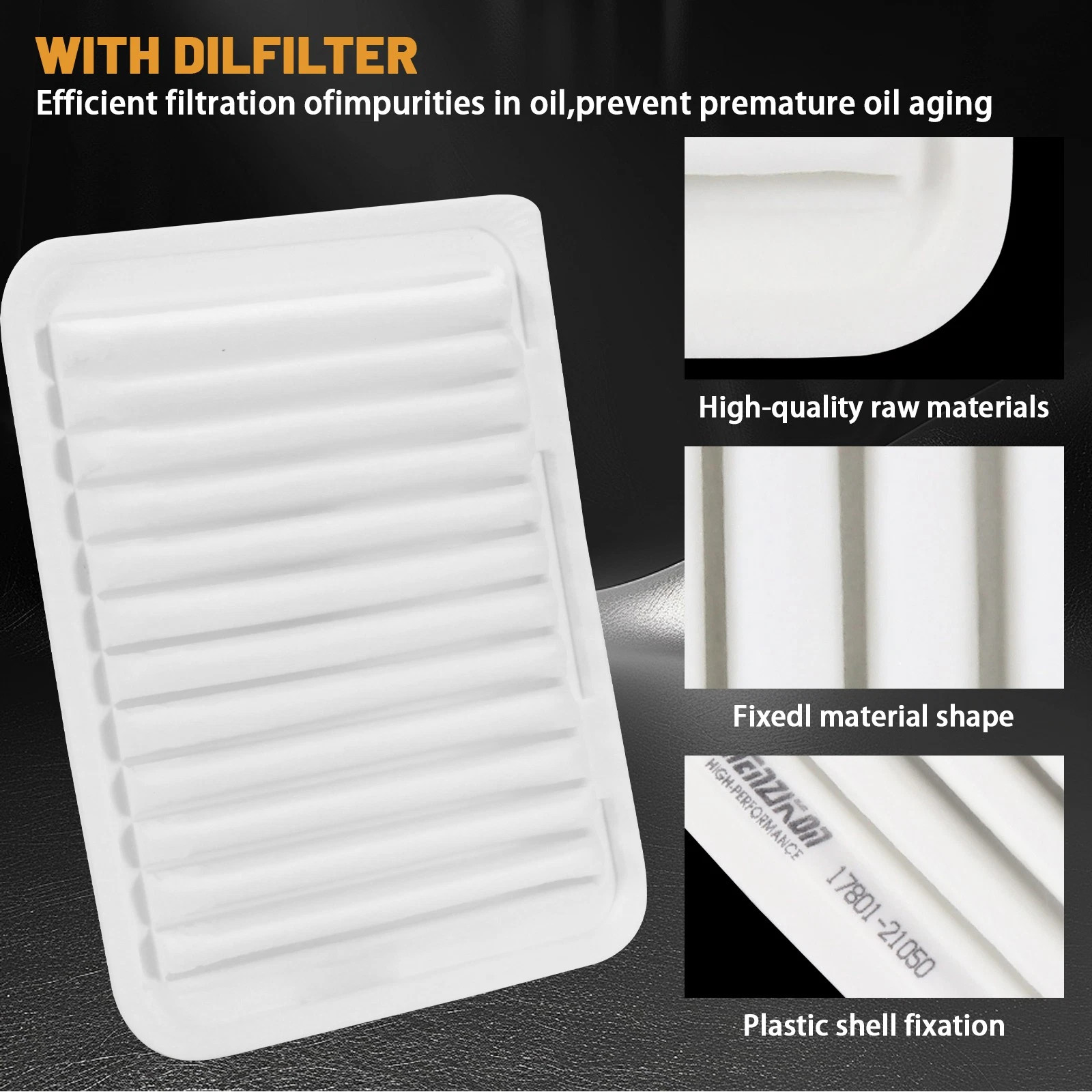 Combo Set Engine & Cabin Air Filter for Toyota Corolla 2009-2019 L4 1.8L USA Mfg