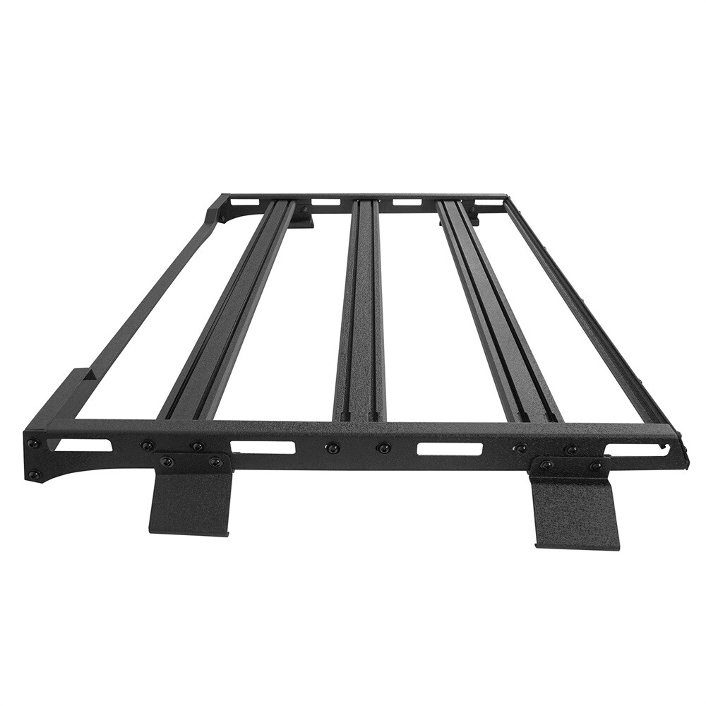 Half Roof Rack Cargo Carrier Luggage Basket Crossbar Fit 21-26 Ford Bronco 4Door