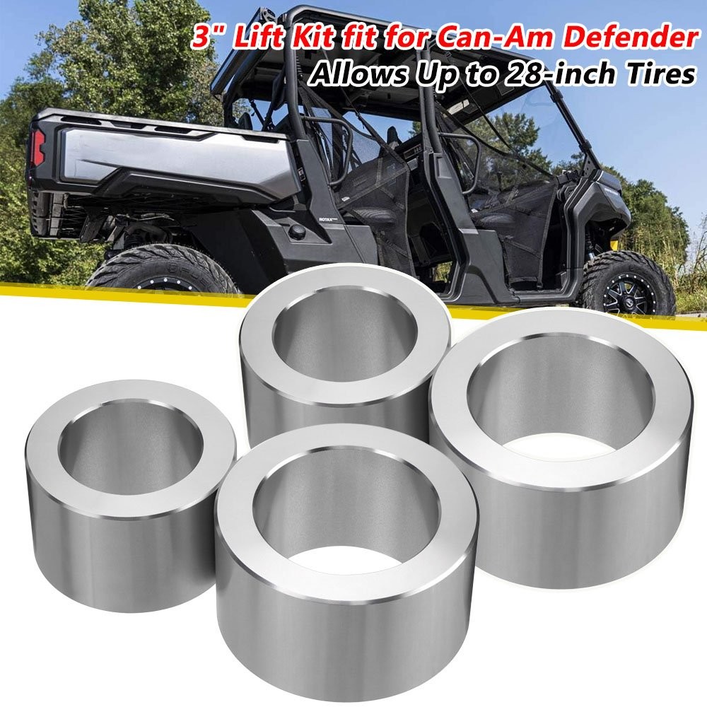3-Inch Lift Kit Aluminum fit for Can-Am Defender HD 5/HD 8/HD 9/HD 10 DPS/XT New