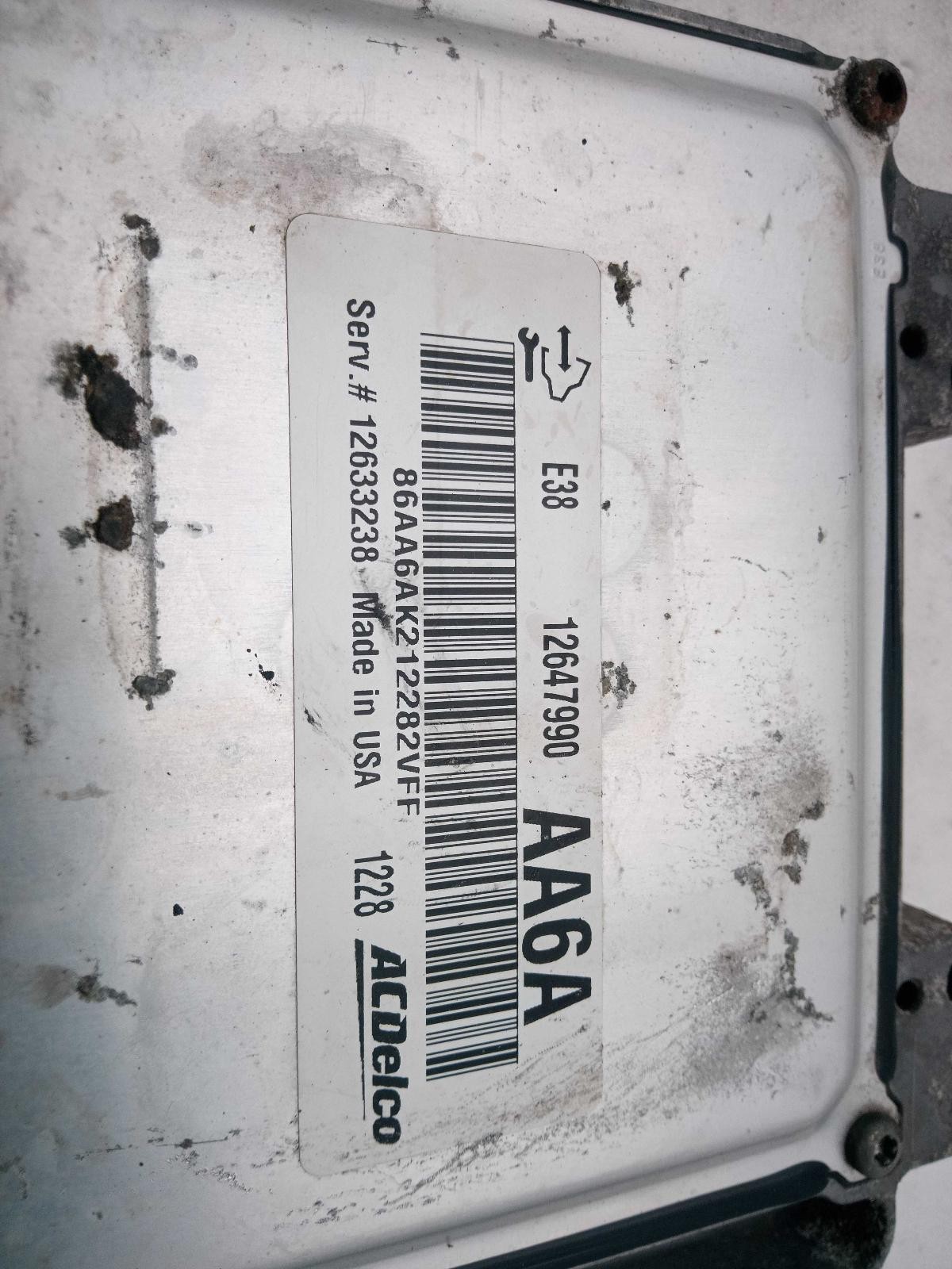 2012 Chevrolet Silverado 1500 ECM Engine Control Module OEM 12633055 5.3L