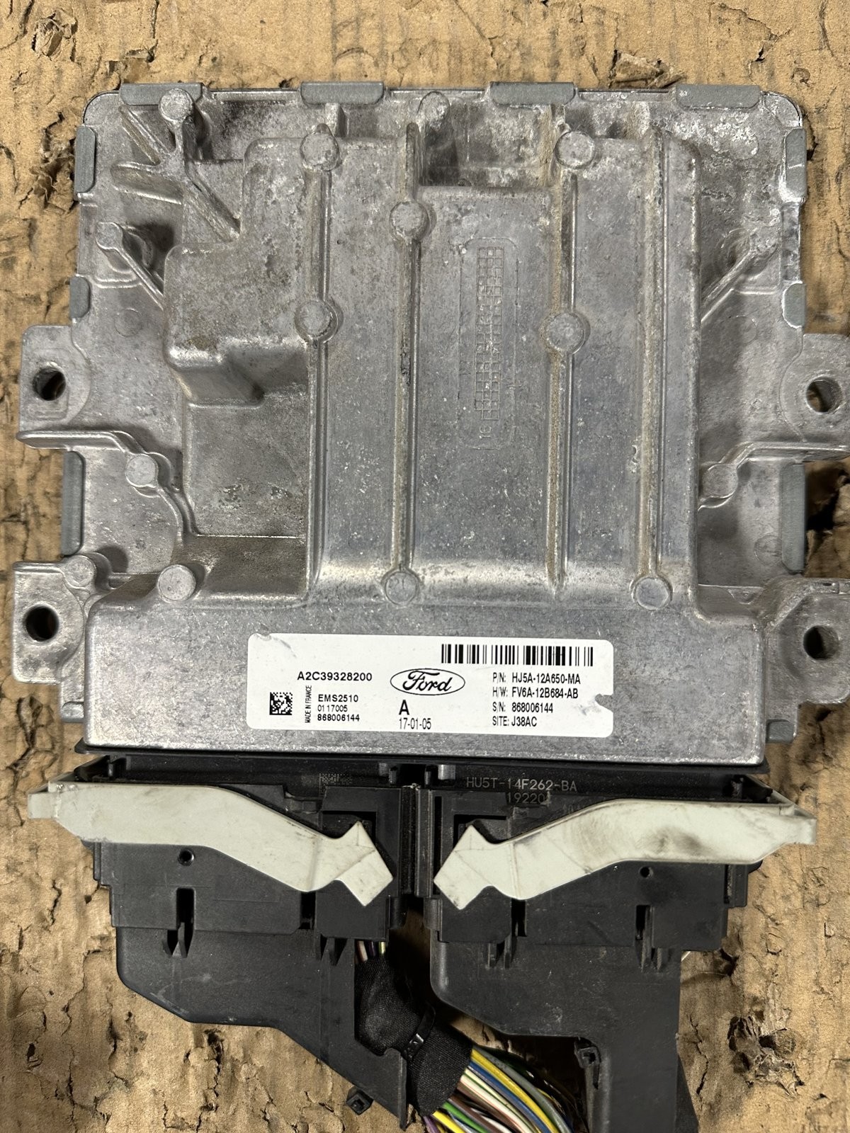 2017 Ford Escape ECM ECU PCM Engine Computer Module HJ5A-12A650-MA OEM