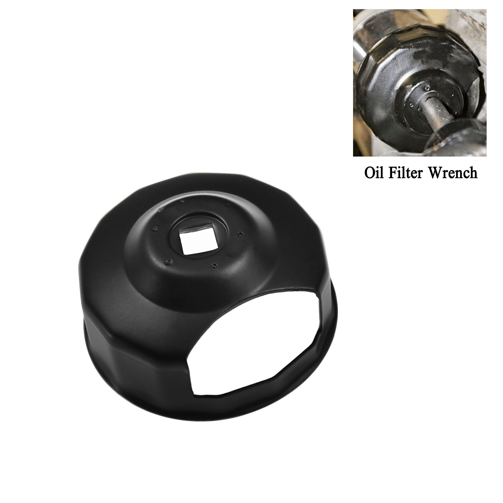 76mm 14 Flute End Cap Style Oil Filter Wrench Removal Fit For Universal Harley