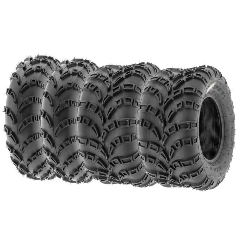 Set of 4, SunF 23×7-10 23x7x10 & 23×10-10 23x10x10 ATV UTV SxS Tires 6 Ply A028